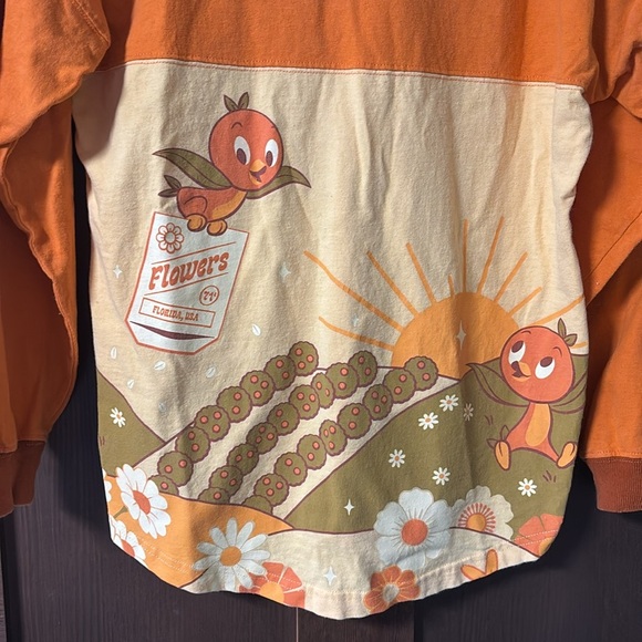 Walt Disney World 2023 Orange Bird Spreading Sunshine Spirit Jersey Epcot XS - Picture 6 of 11